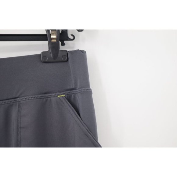 NWT Biggest loser shorts Mens XL core power stretch gray lined 9.5" workout gym - Picture 3 of 13